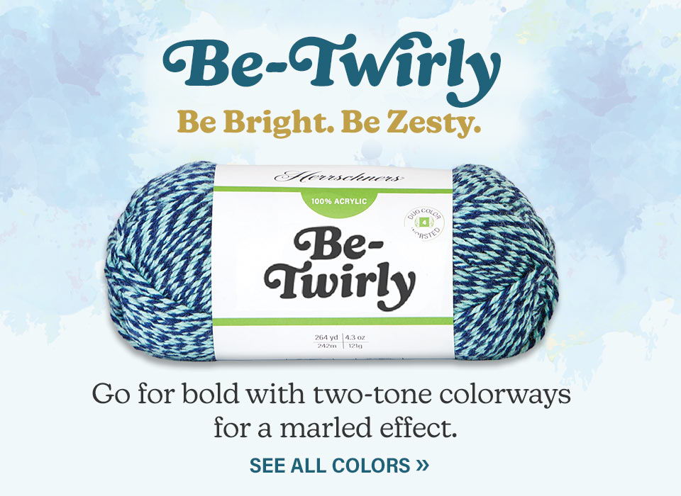 Yarn packaging with the text 