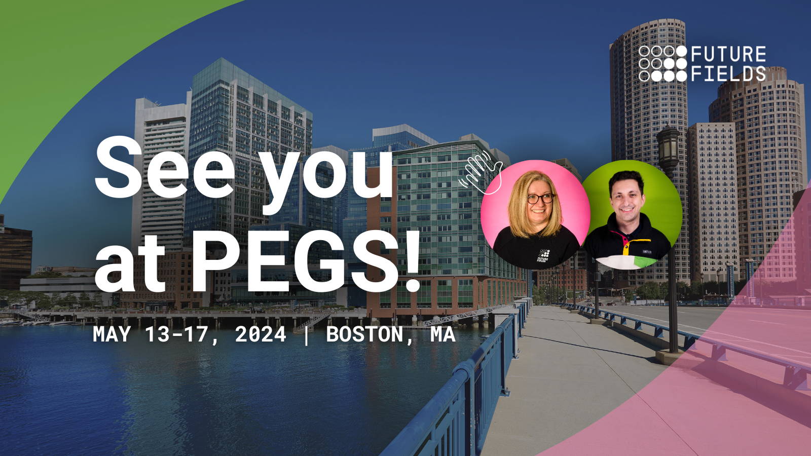 Ela, VP of R&D, and Jeremy, Business Development Representative, is going to PEGS Boston 2024. Ela will be presenting a poster called: Future Fields' EntoEngine™: Revolutionizing Recombinant Protein Production with Transgenic Drosophila