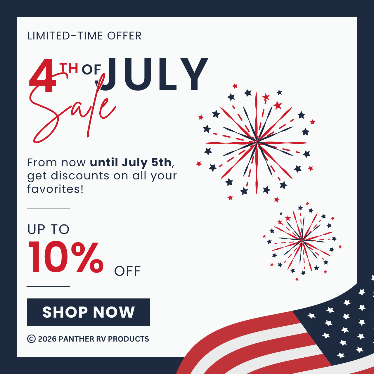 4th of July Sale