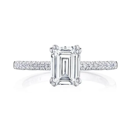 Emerald Engagement Ring