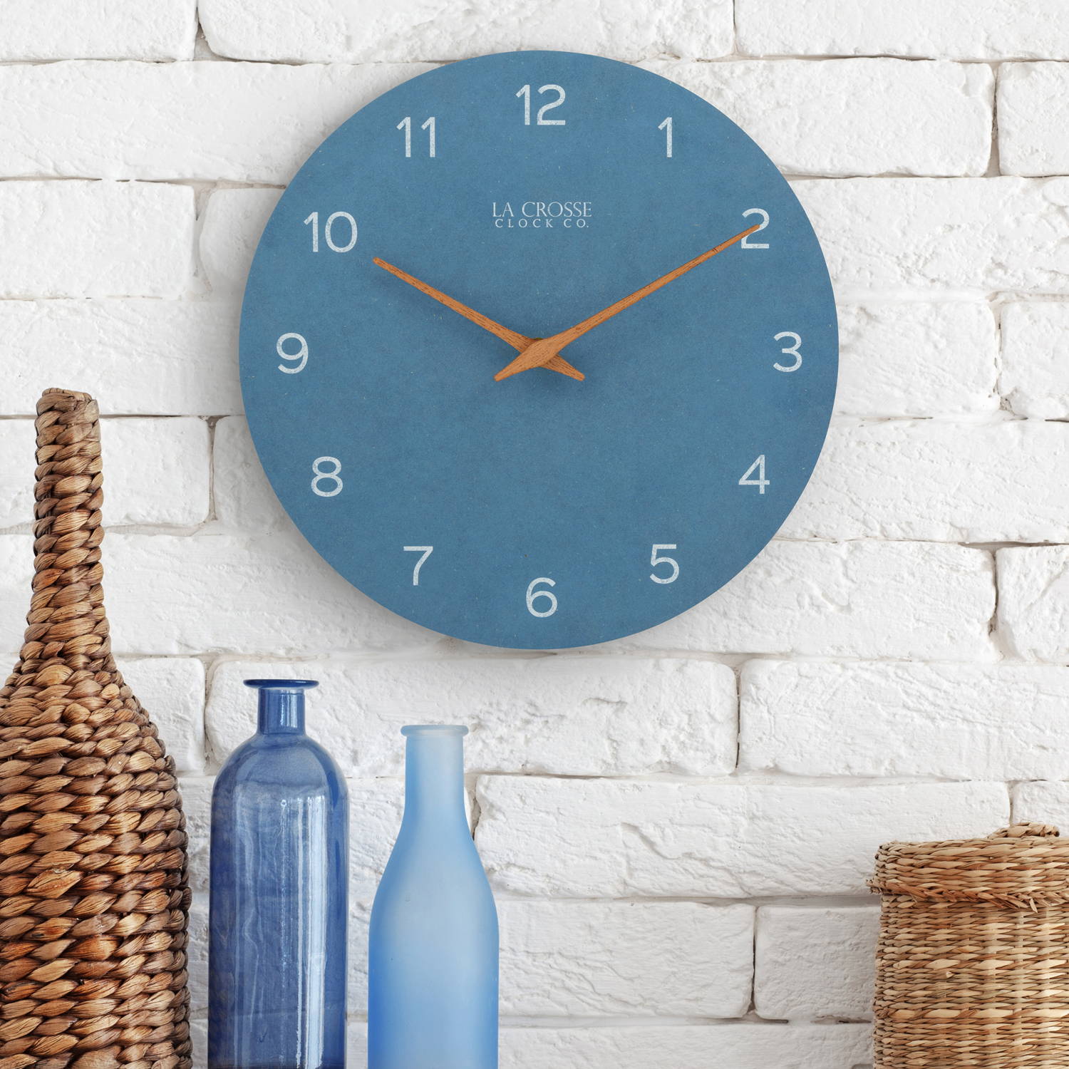 12 inch Recycled Paper Tahoe Wall Clock 
