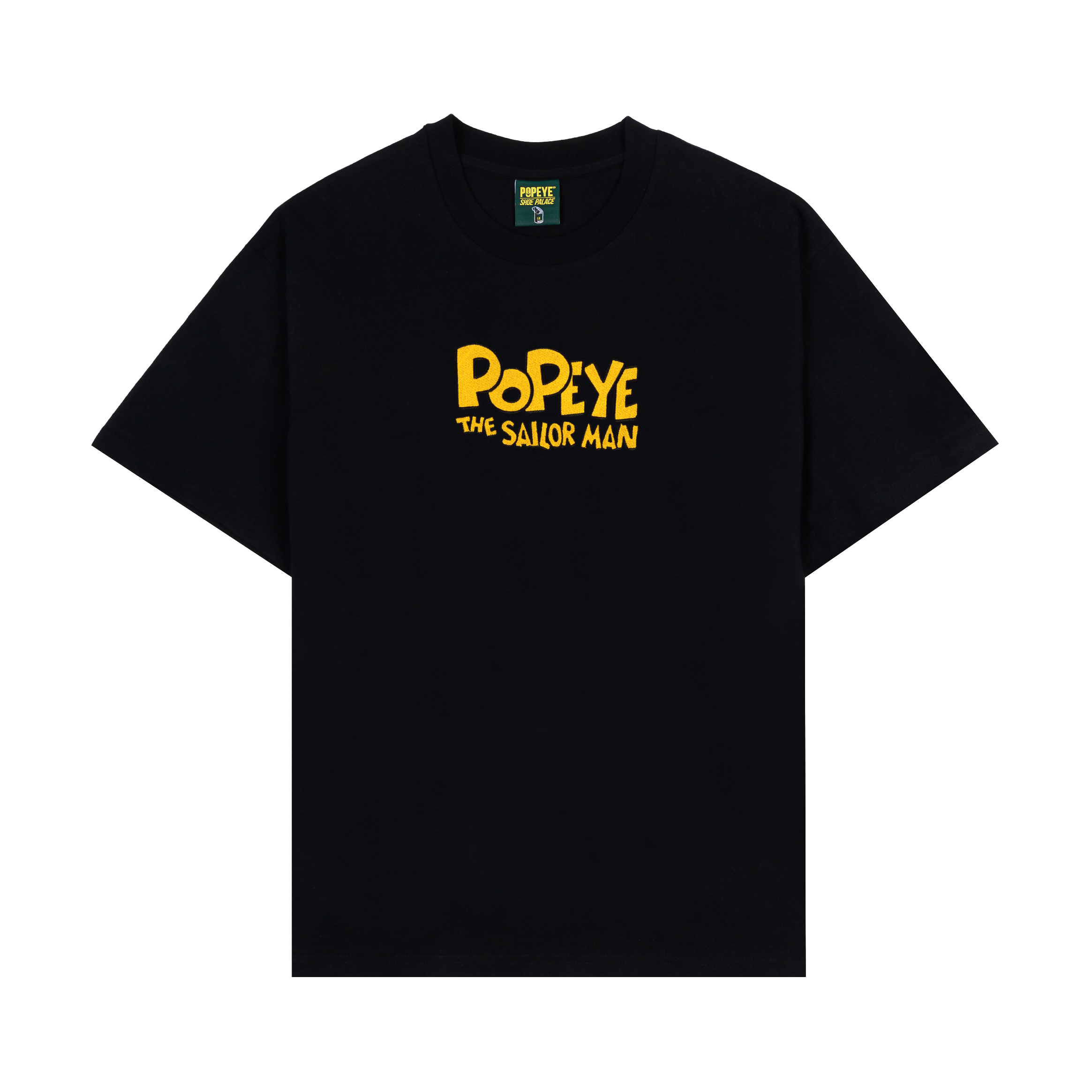 Black t-shirt with 