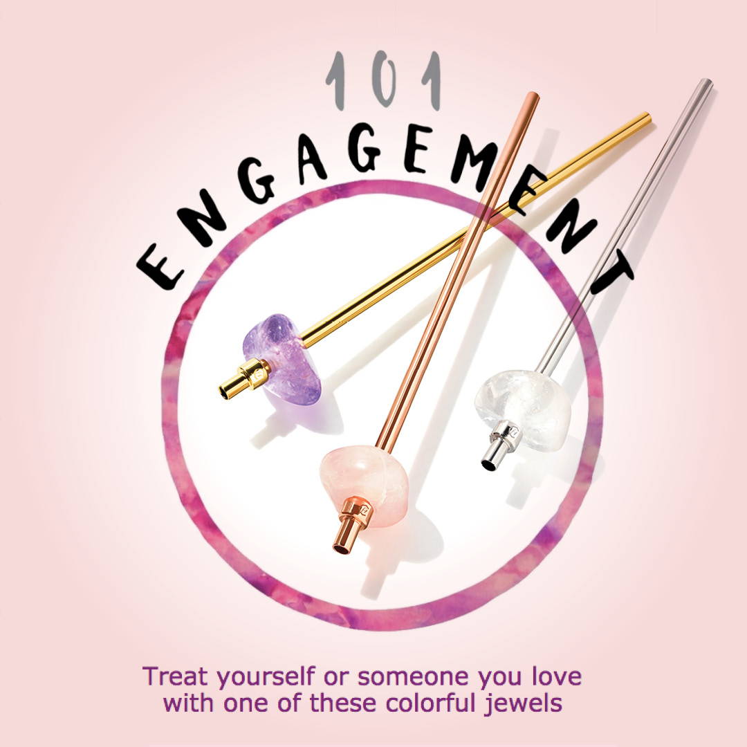 Engagement 101 Jewelry Gifts with Colored Gemstones