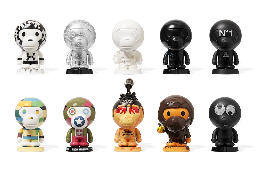 BABY MILO®️ BY A BATHING APE®︎  ARTISTS 8” FIGURINE COLLECTION