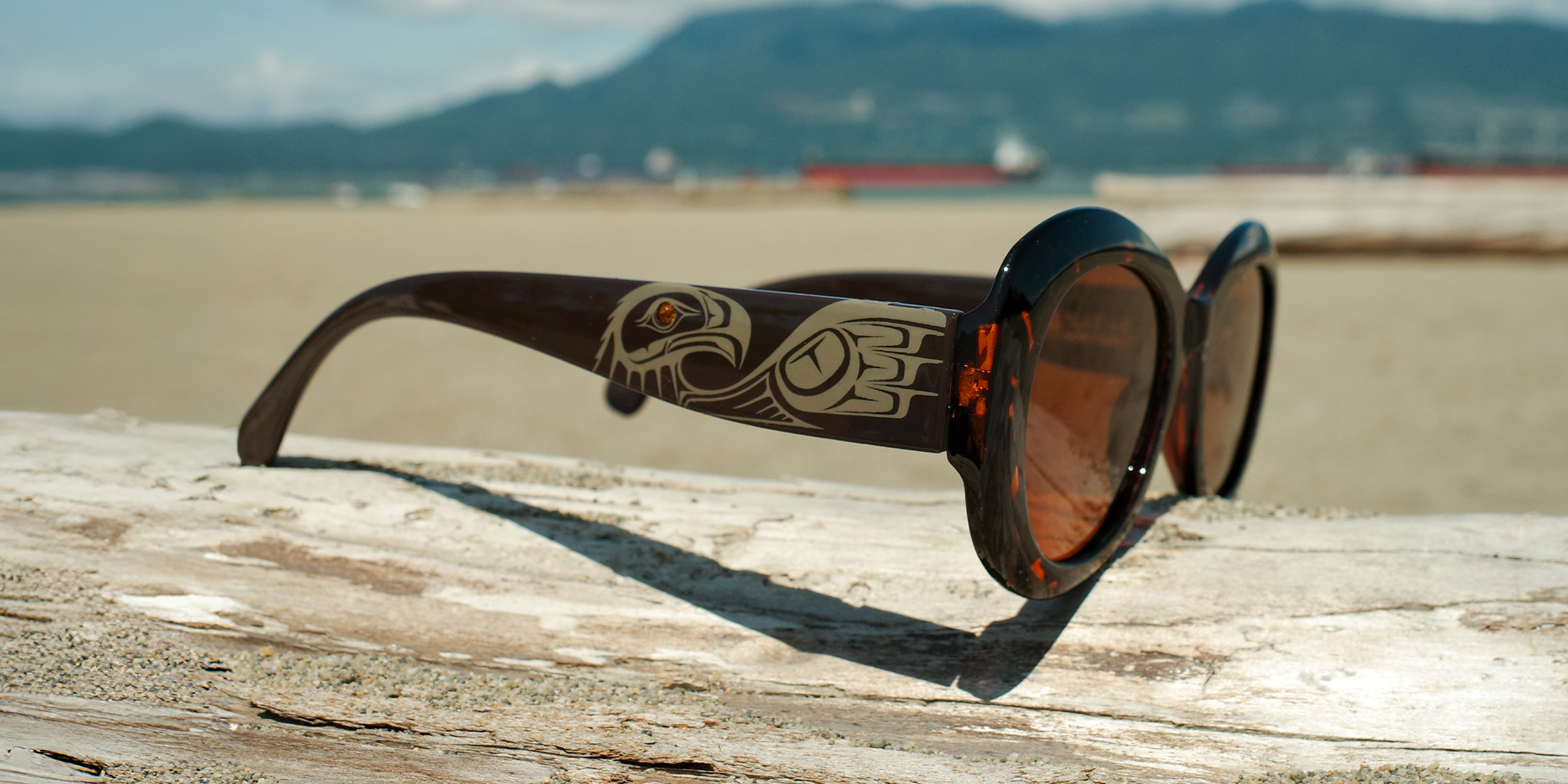 Sunglasses featuring authentic Indigenous artwork — Native Northwest