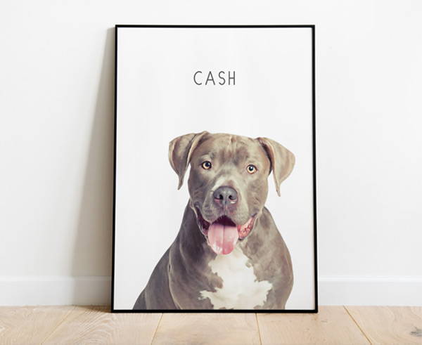 Custom Pet Art Glass Cutting Board – Pop Your Pup!™