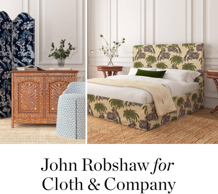 Shop New Designs from John Robshaw for Cloth & Company