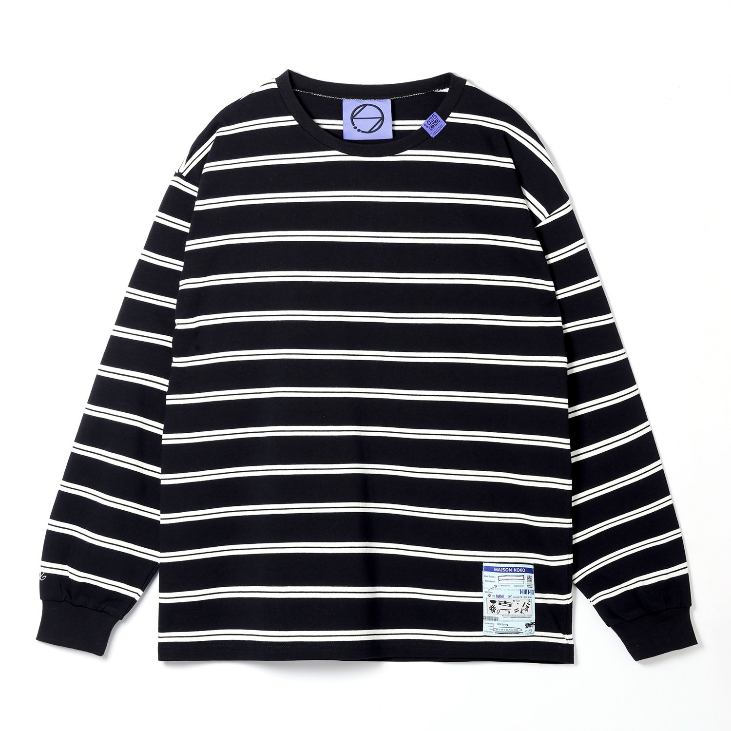 K.T.R BORDER LONG T-SHIRT
