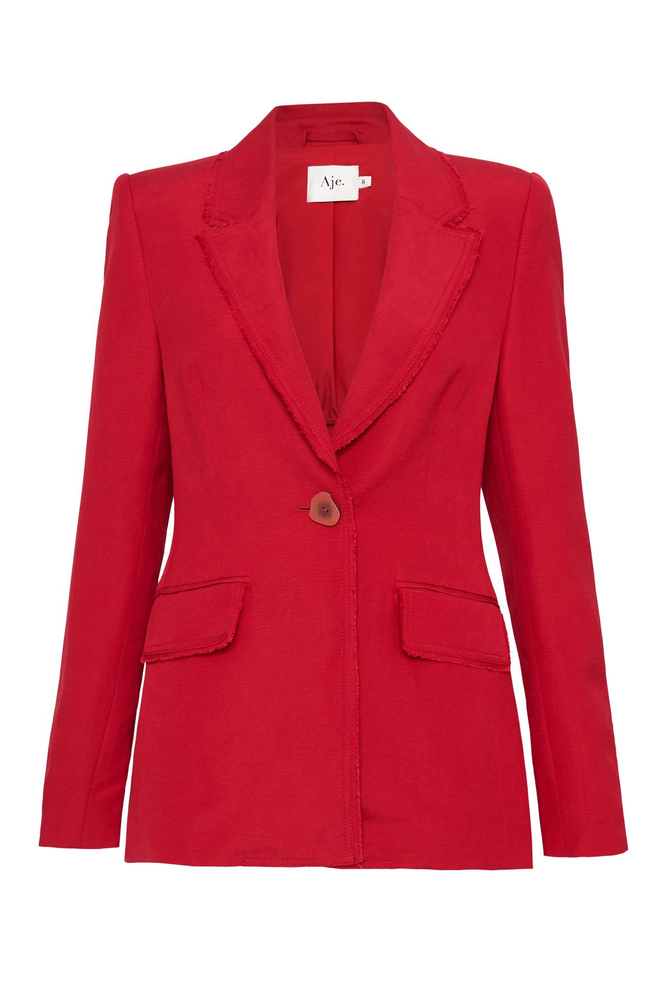 Red women's blazer