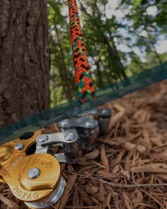 petzl and sterling rope gear