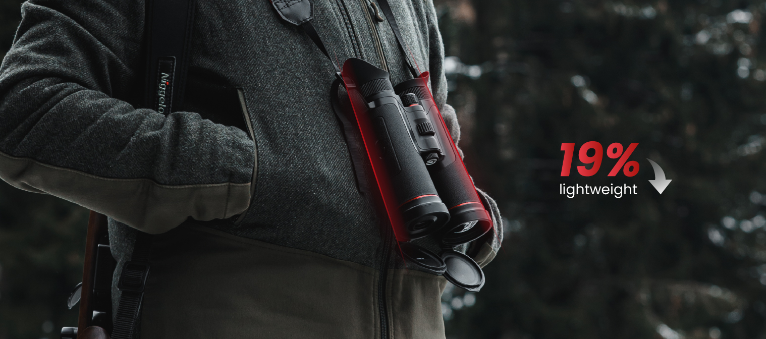 Guide TN650LS slim lightweight thermal binocular design