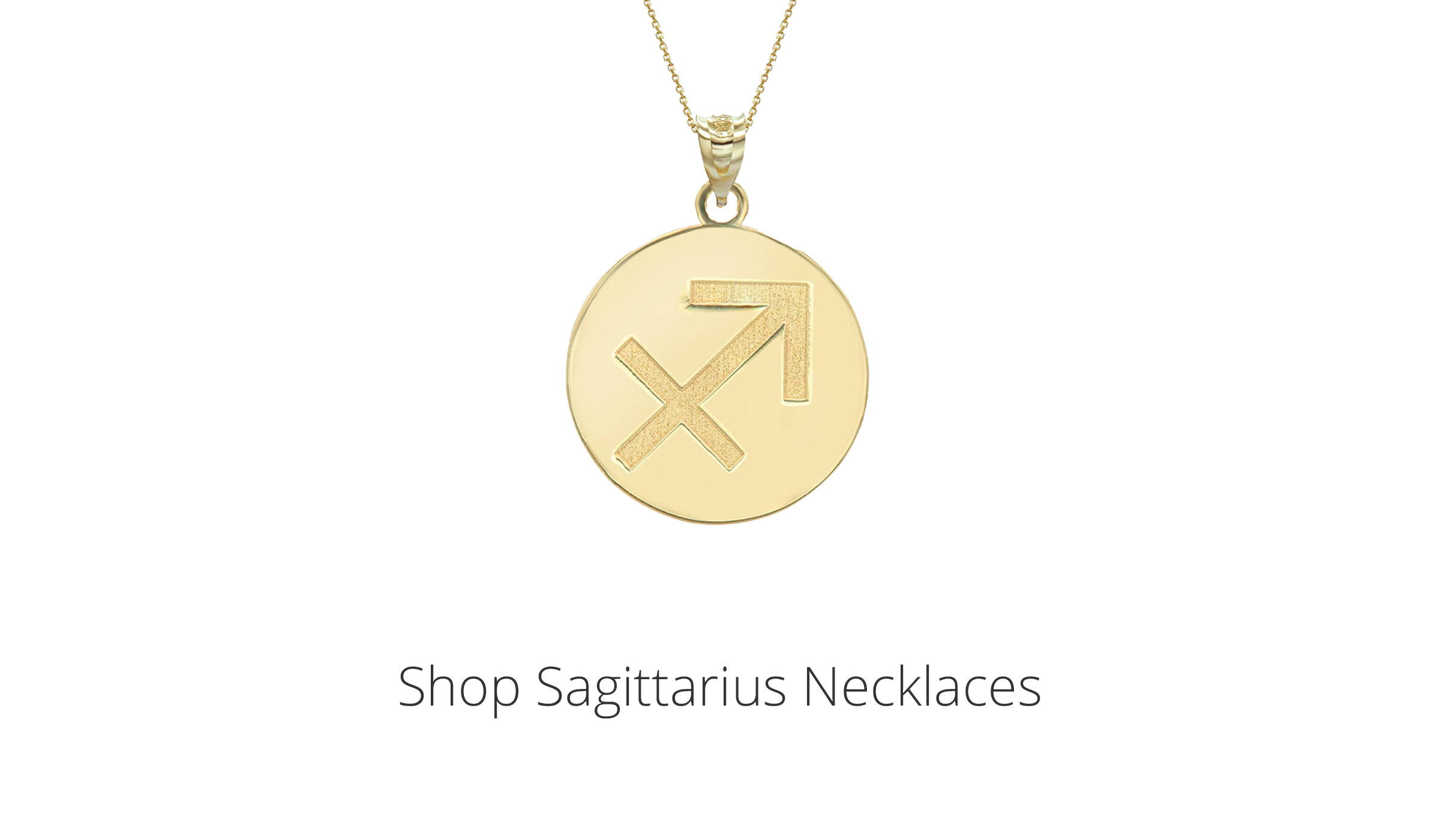 Shop Sagittarius Necklaces