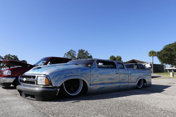 Slammed and Chopped S10 Pickup