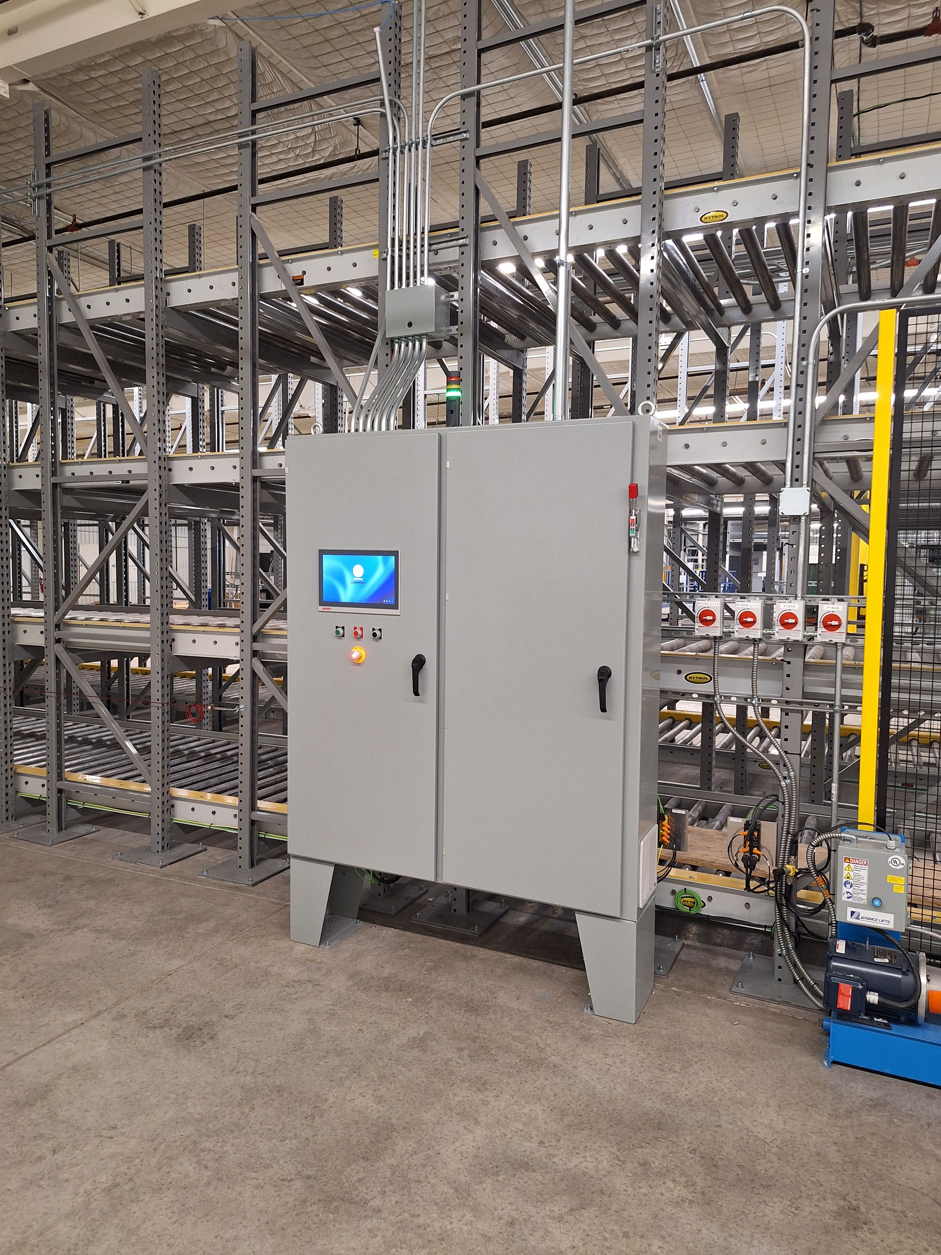 On site working custom control panel 