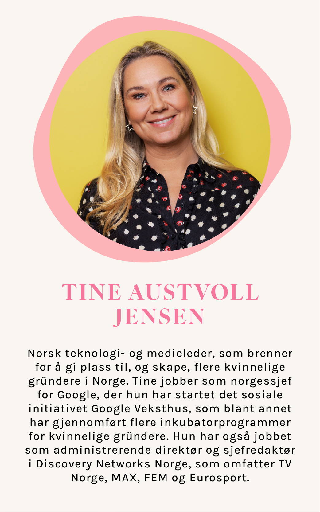 Jurymedlem Tine Austvoll Jensen