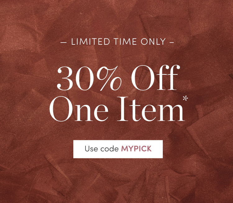 30% Off One Item
