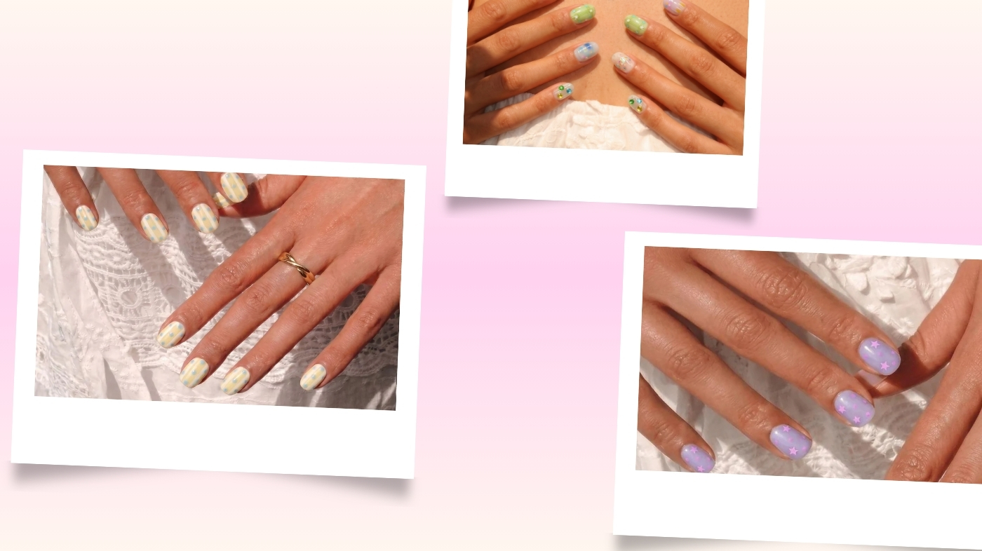 Editorial visual for the section: Start With Short Press-On Nails