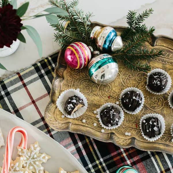 salted peanut butter chocolate truffles
