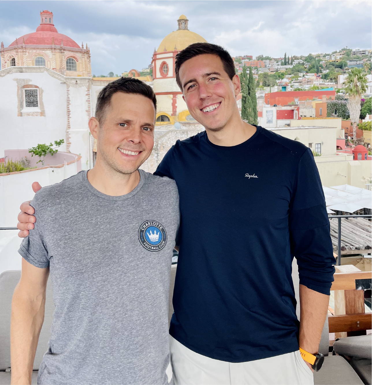 Complement co-founders Matt Frazier and Matt Tullman in Mexico. 