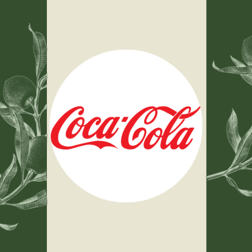 Main graphic image on Coca-Cola Logo