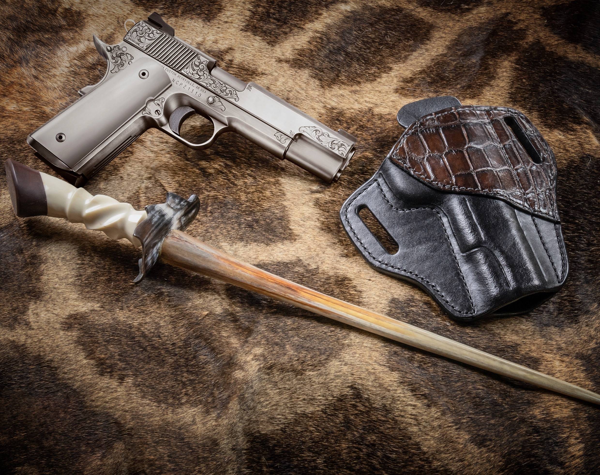 Want a custom holster this - The Southern Trapper