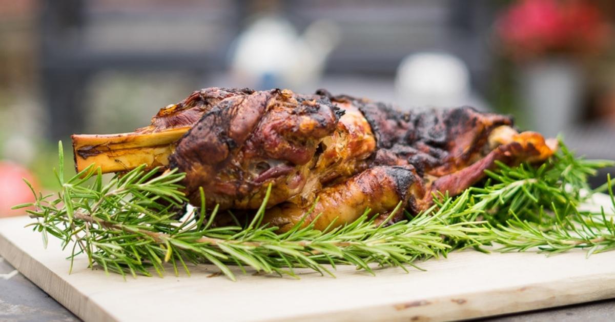 BBQ Lamb Shoulder