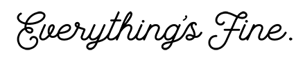 Everythings Fine  Logo