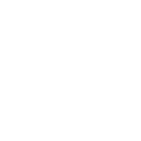 White plus sign on a black background.