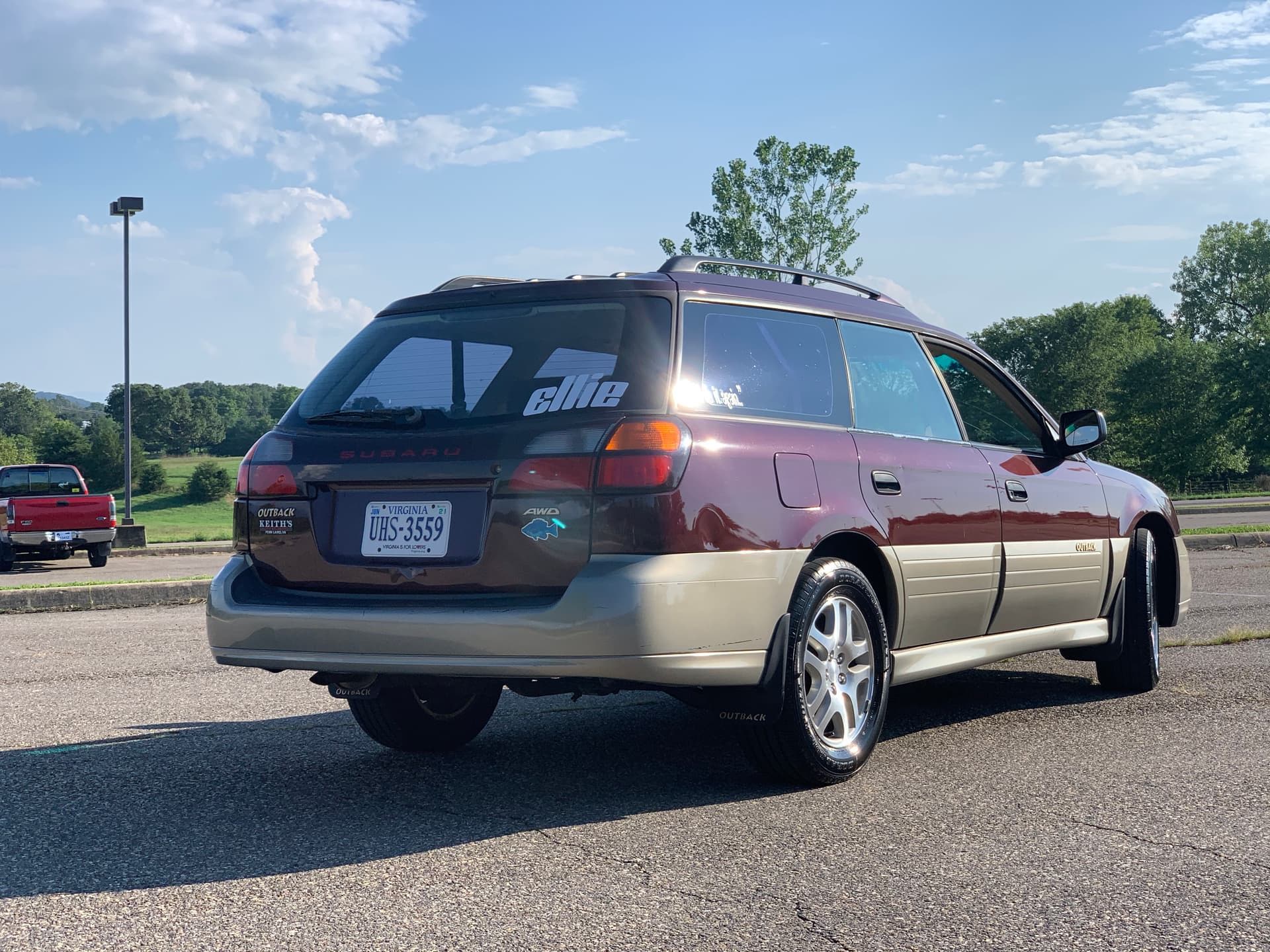 Adam's 2001 Subaru Outback Train Horn Install