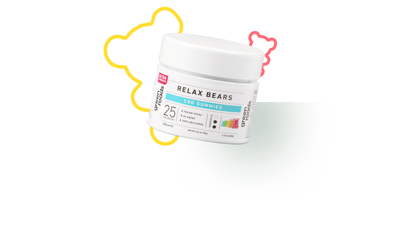 Extra Strength CBD Relax Bears (30ct)- 750mg