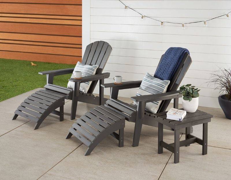 Outdoor adirondack chairs
