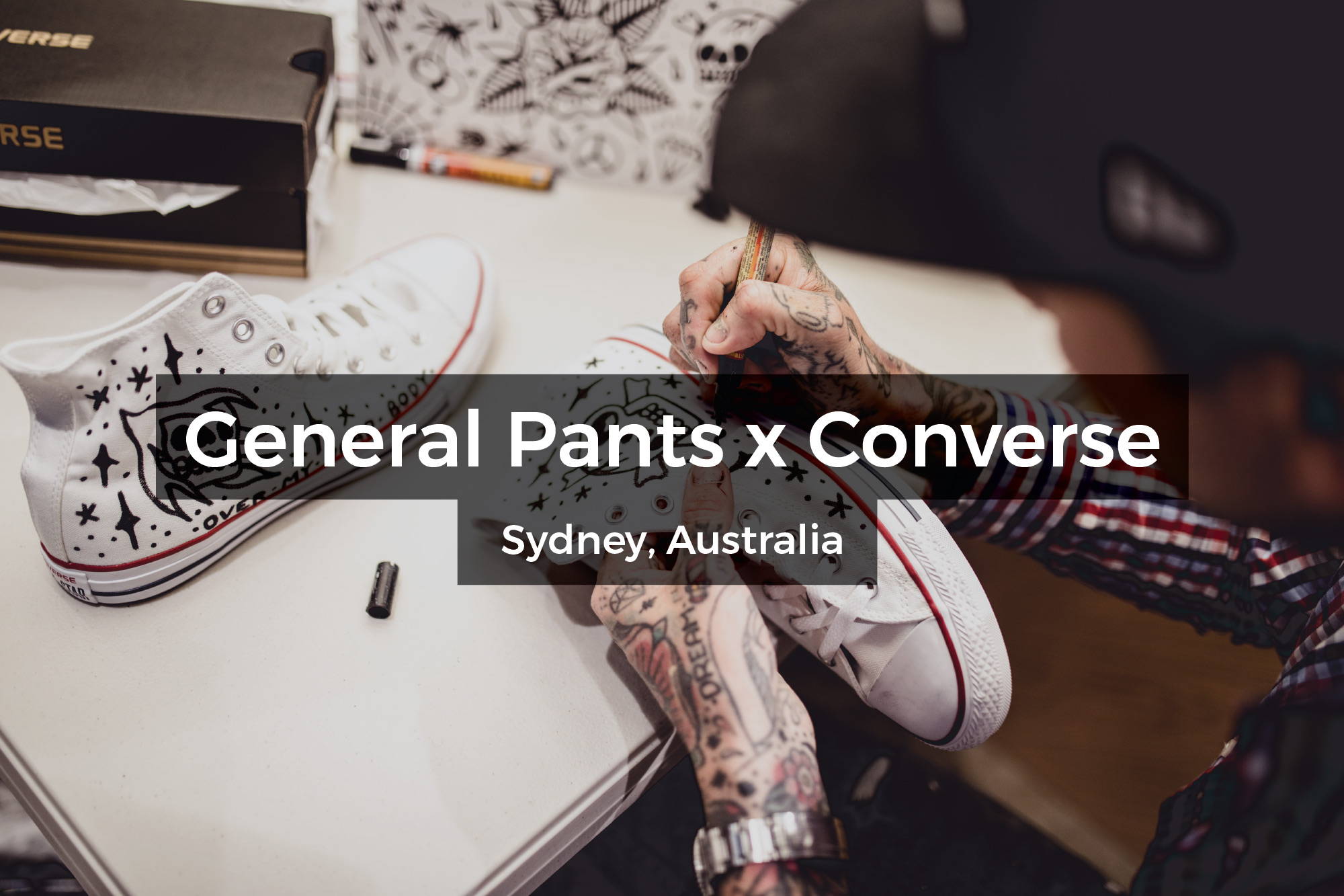 Converse Activcation at General Pants in Sydney, Australia