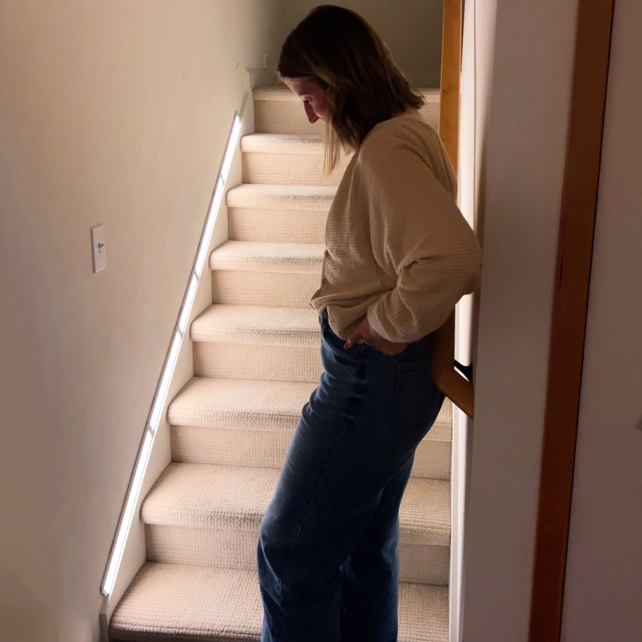 GlowRight stair lighting