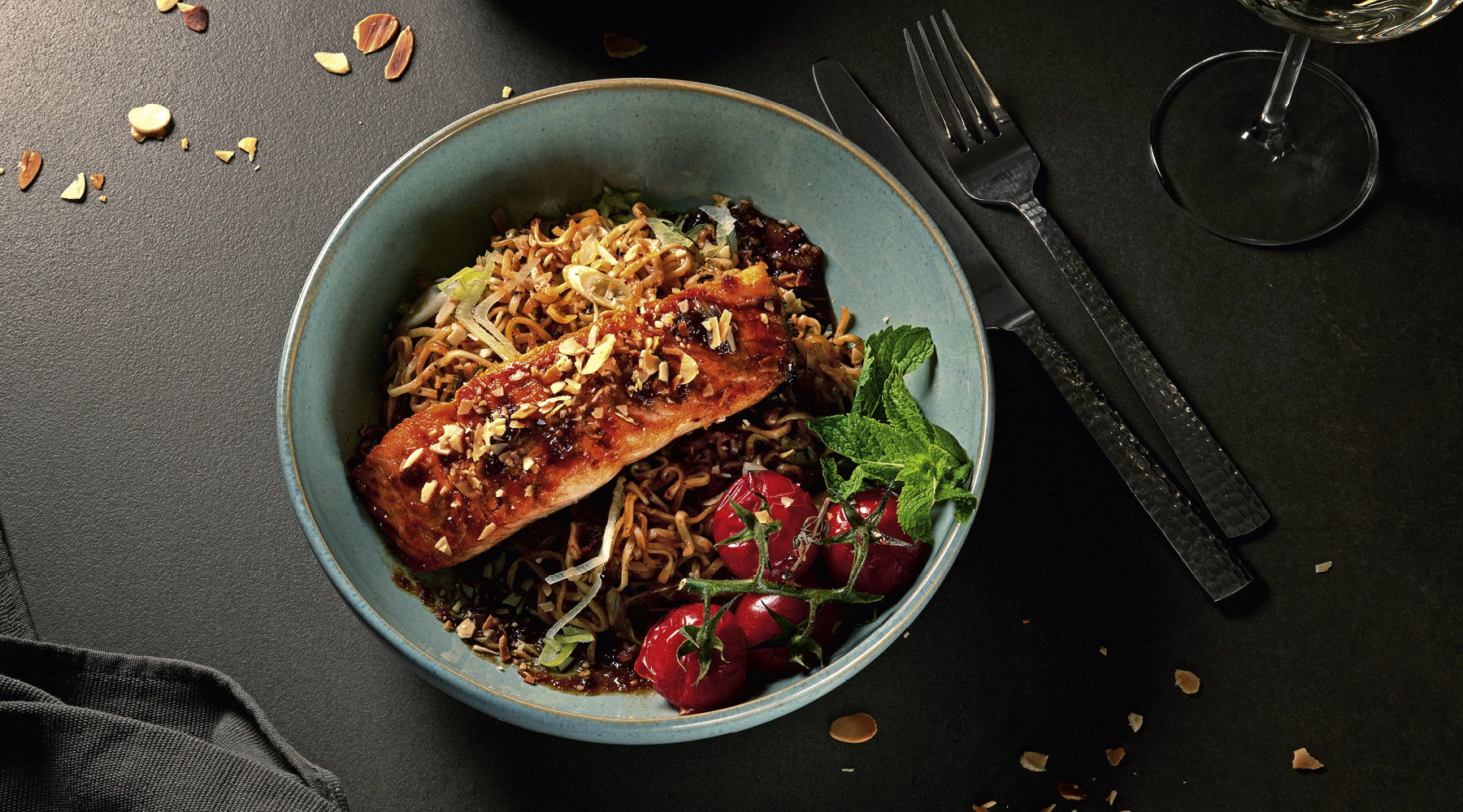Teriyaki Lachs 