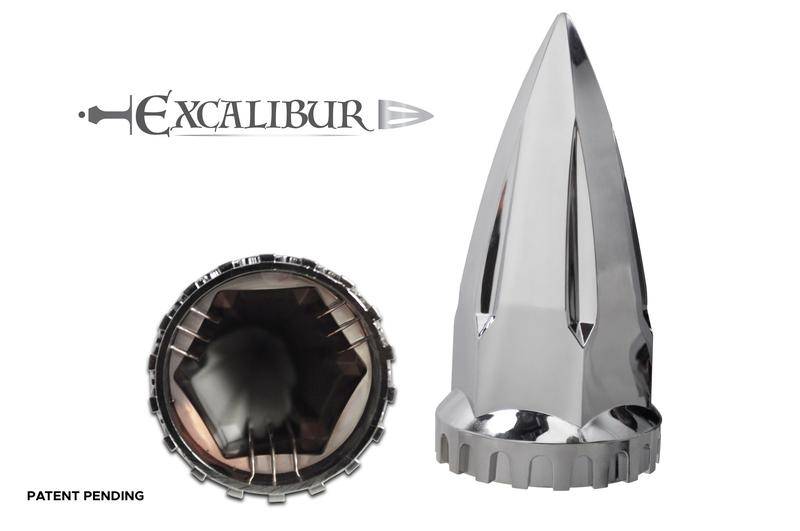 Excalibur Lug Nut Covers 33Mm Push (Each) 4-5/16” Height
