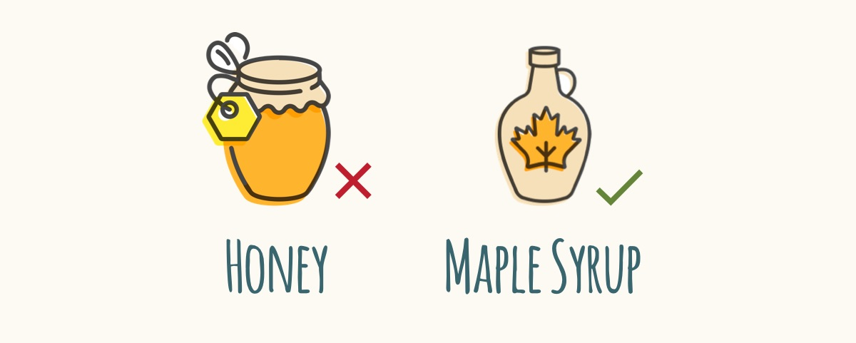 Honey vs. Maple Syrup