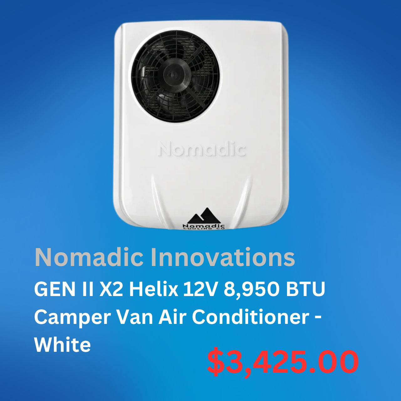 Nomadic GEN II X2 Helix 12V Air Conditioner