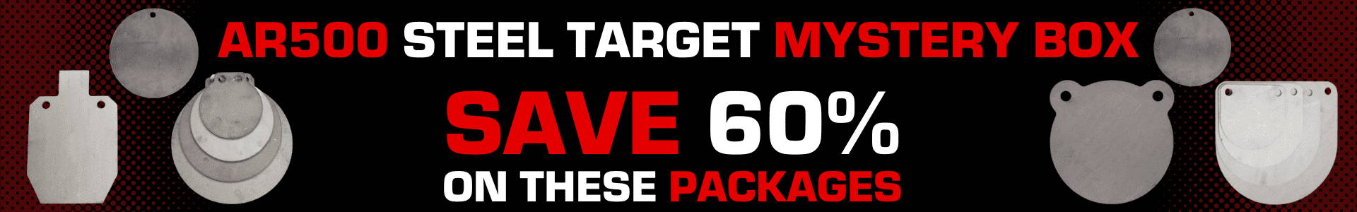 Steel Target Blowout Sale