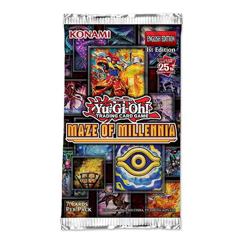 Yu-Gi-Oh! Maze of Millennia booster pack