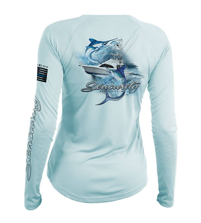Briny Premium performance custom fishing shirt -Girl