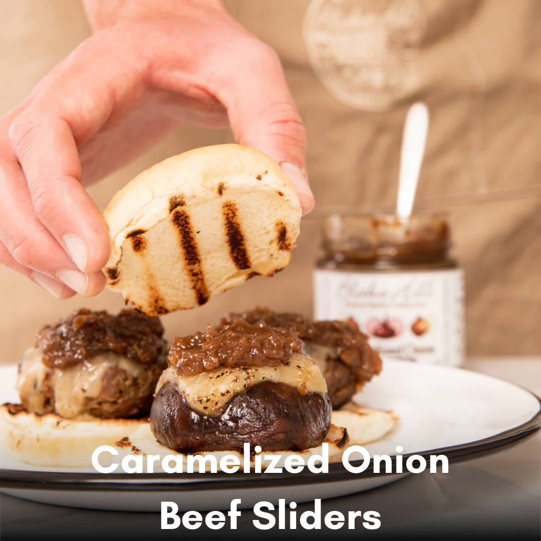 Caramelized Onion Beef Sliders
