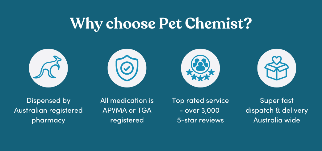 Save up to 50% on pet medication