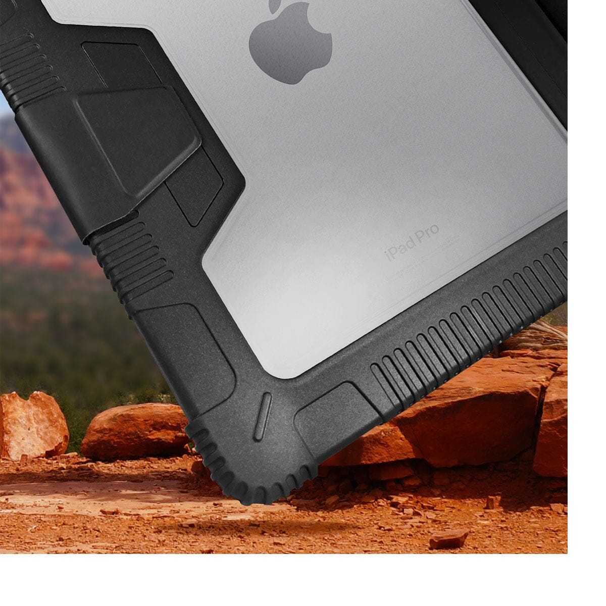 The outstanding corner protection of the MacCase Rugged 11 iPad Pro Case