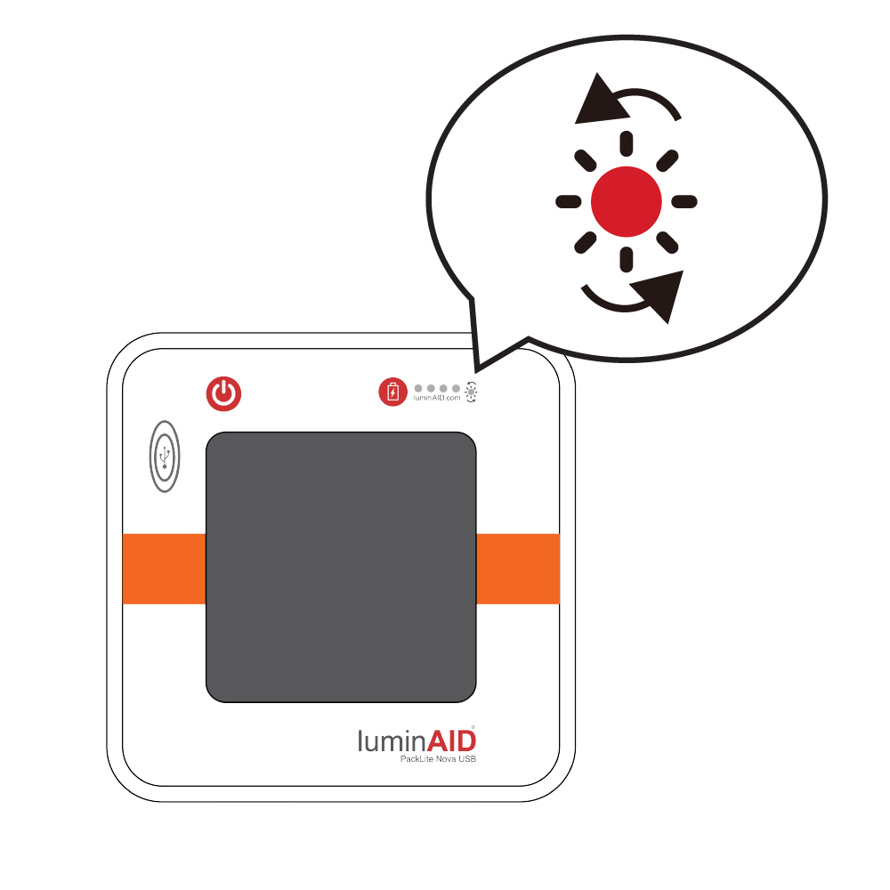 LuminAID Packlite Hero 2-in-1 Phone Charger