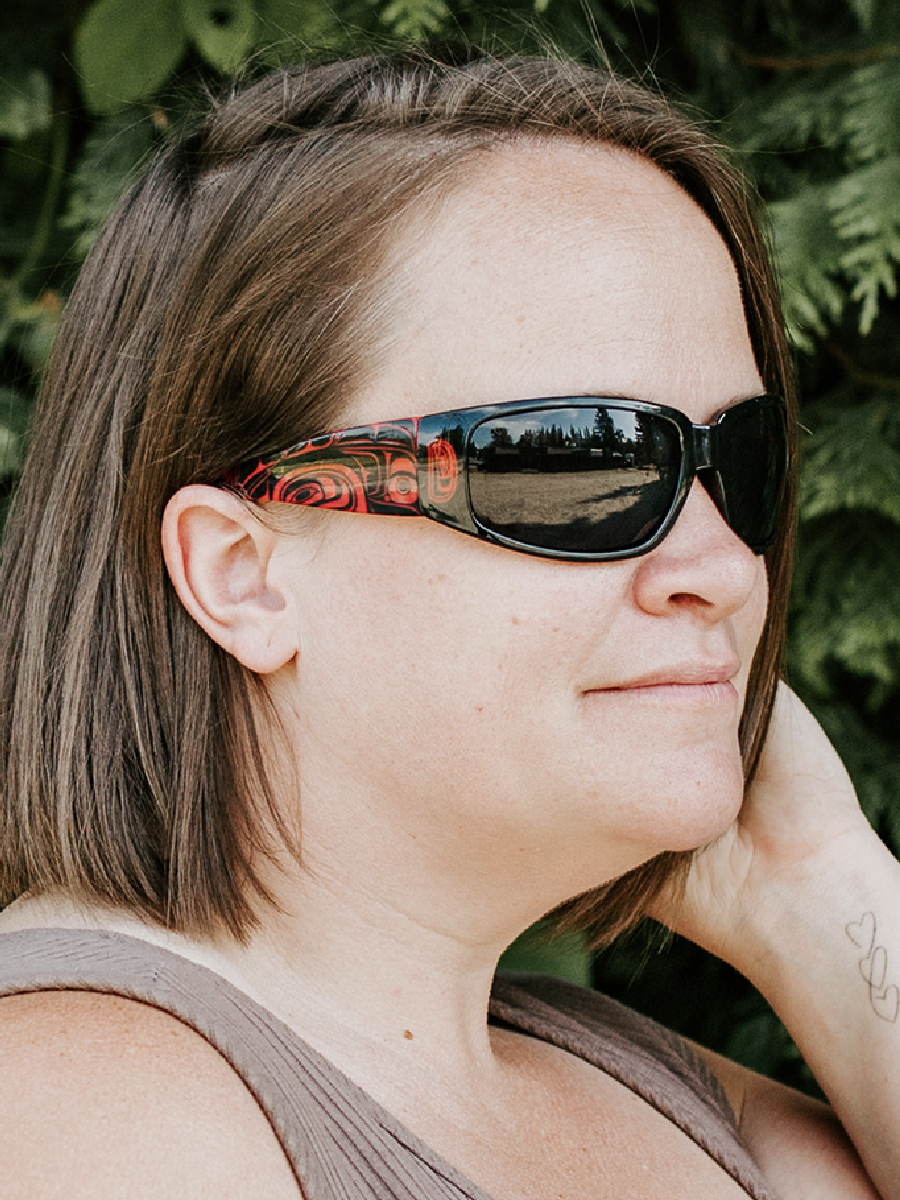 Spirit Quest Sunglasses Wide Arm by Morgan Asoyuf
