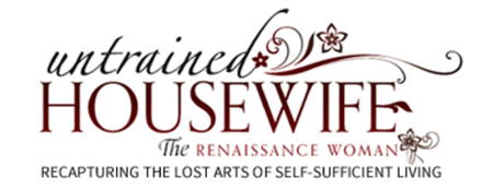 the untrained housewife logo