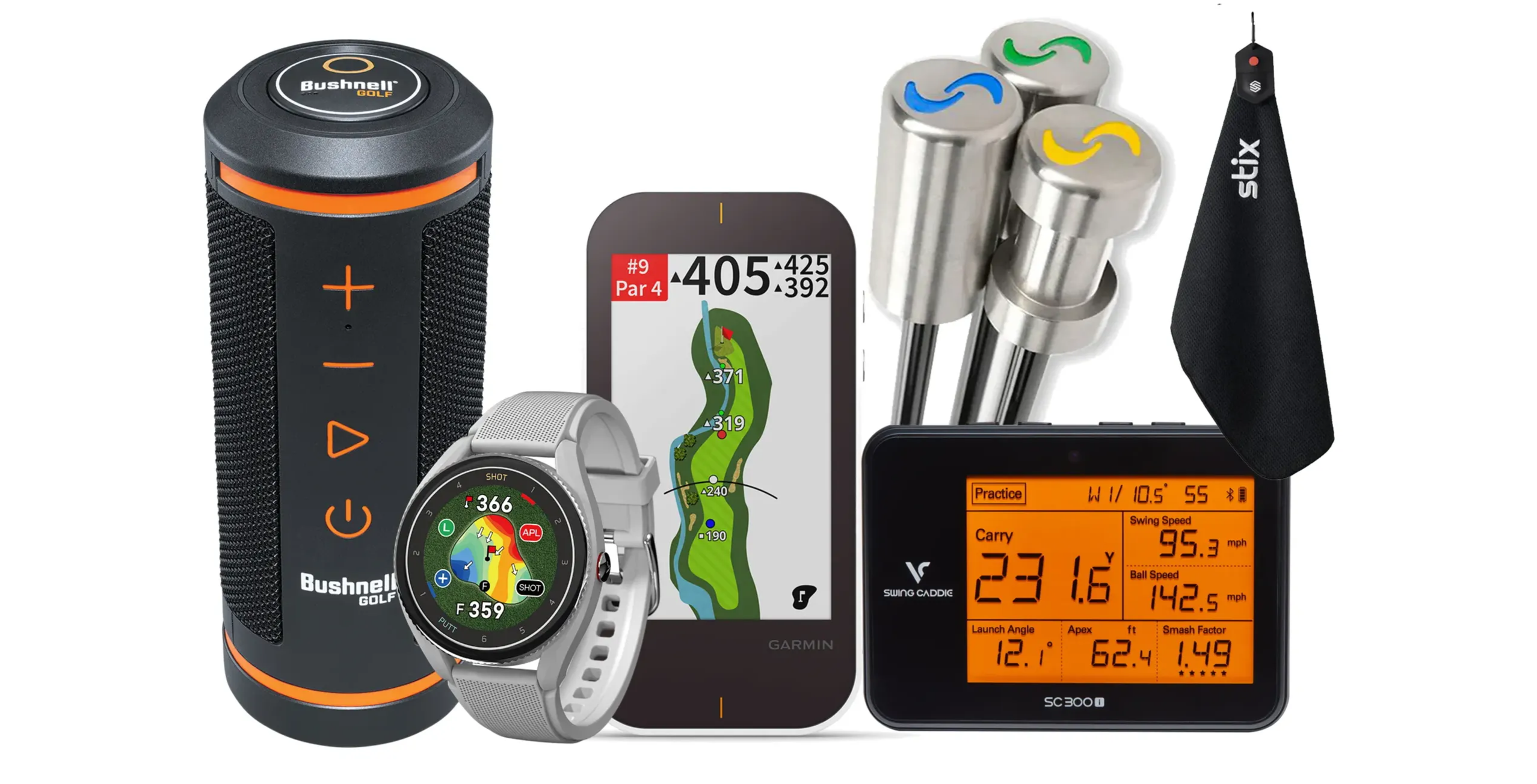 A variety of golf product gift suggestions available on PlayBetter 