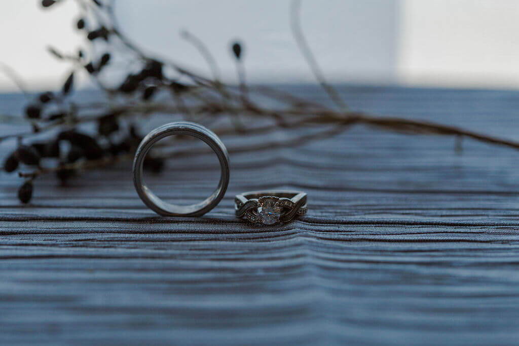 Moody Wedding Ring Photo