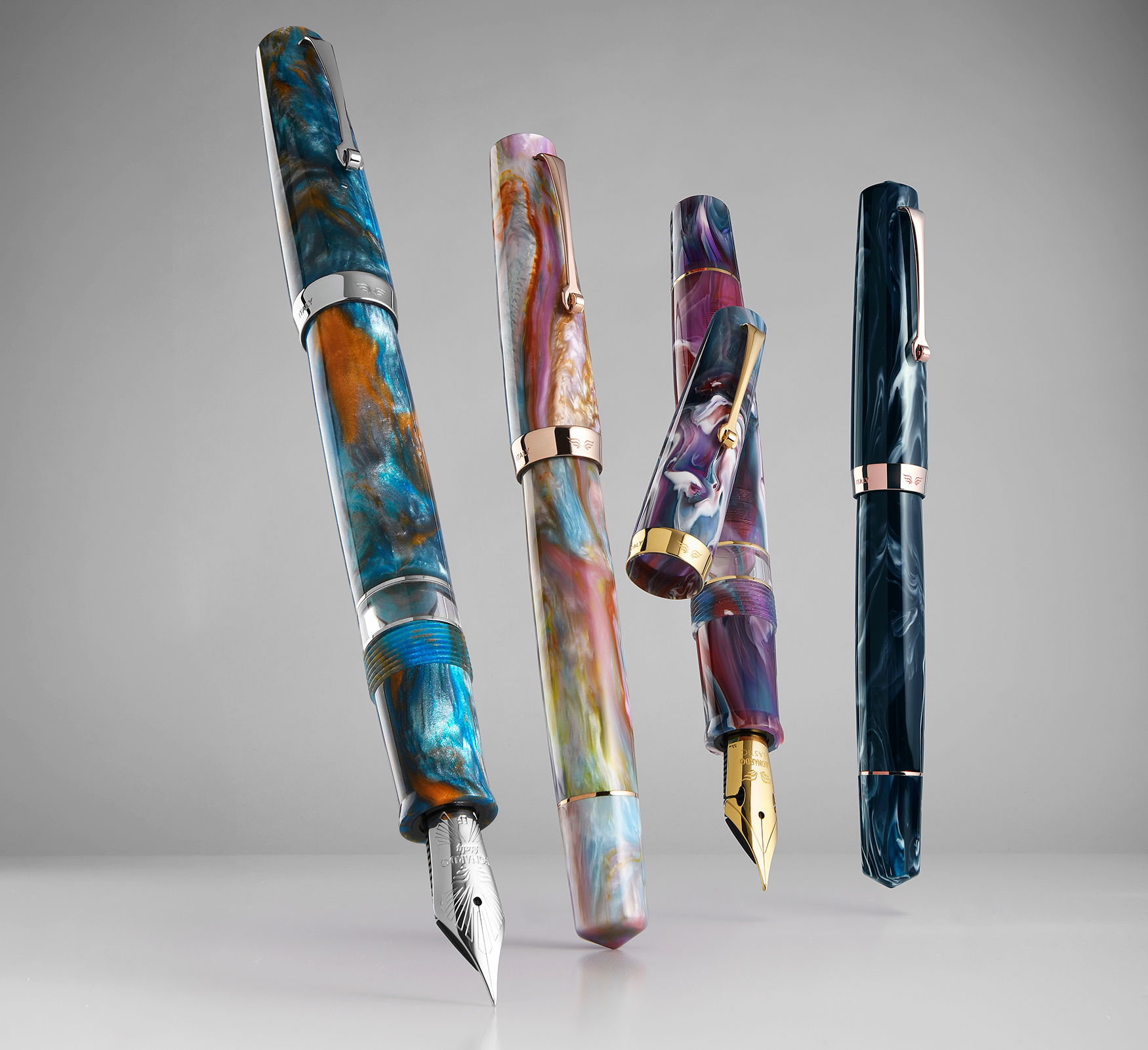 Leonardo Momento Magico Fantasie Brooks acrylic fountain pens
