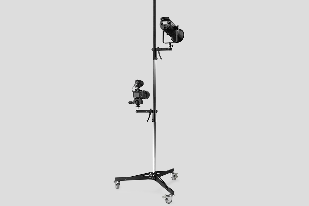 Proaim SS90 Studio Camera Stand 4ft / 8ft with Side Spigot Arm